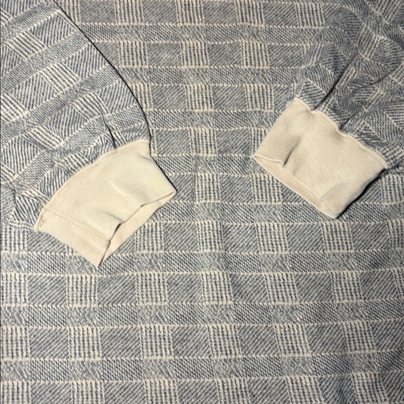 Vintage 90’s Chaps Ralph Lauren Beige and Cream Polo Shirt rugby style shirt - Picture 8 of 13